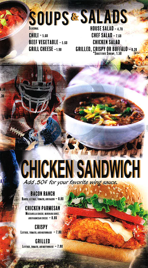 MENU PAGE 3 - 6 17 26 MENU PAGE 3 - 6 17 26